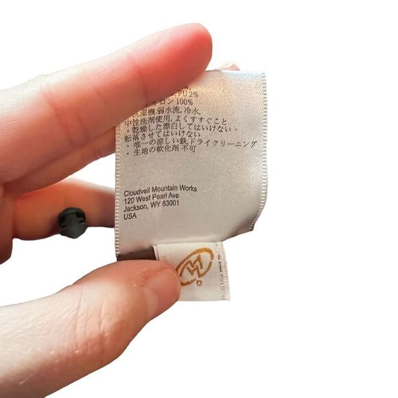 Cloudveil green zip up coat.‎ Size x small - Picture 6 of 11